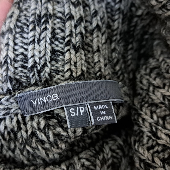 VINCE Turtleneck Wool/ Yak Sweater - Picture 5 of 7